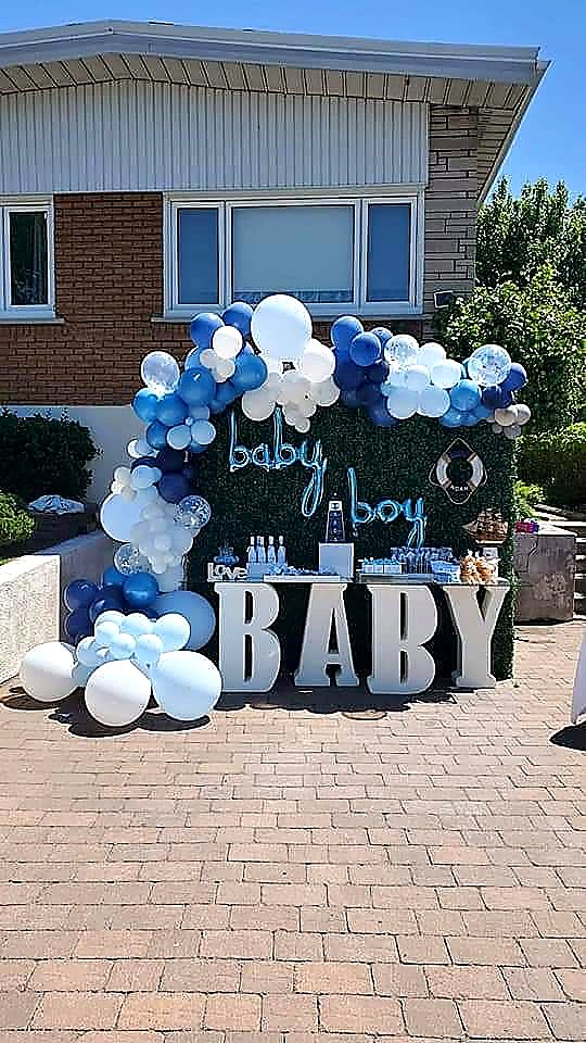 À domicile — Baby shower