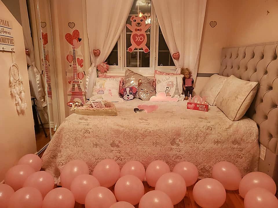 À domicile — Chambre romantique